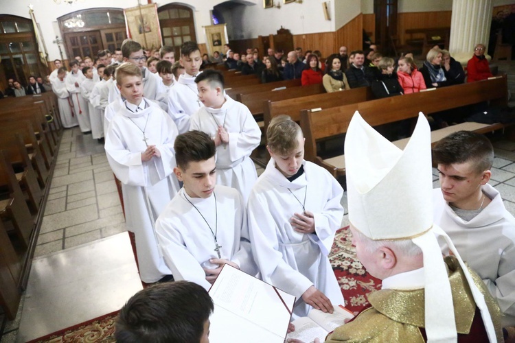 Błogosławieństwo lektorów w Zalasowej