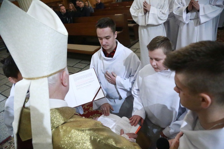 Błogosławieństwo lektorów w Zalasowej