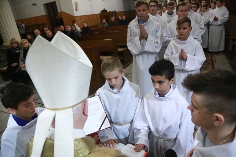 Błogosławieństwo lektorów w Zalasowej