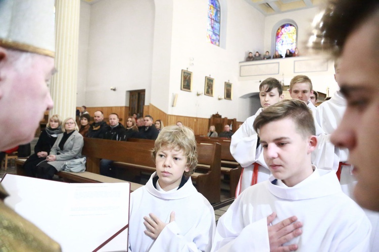 Błogosławieństwo lektorów w Zalasowej