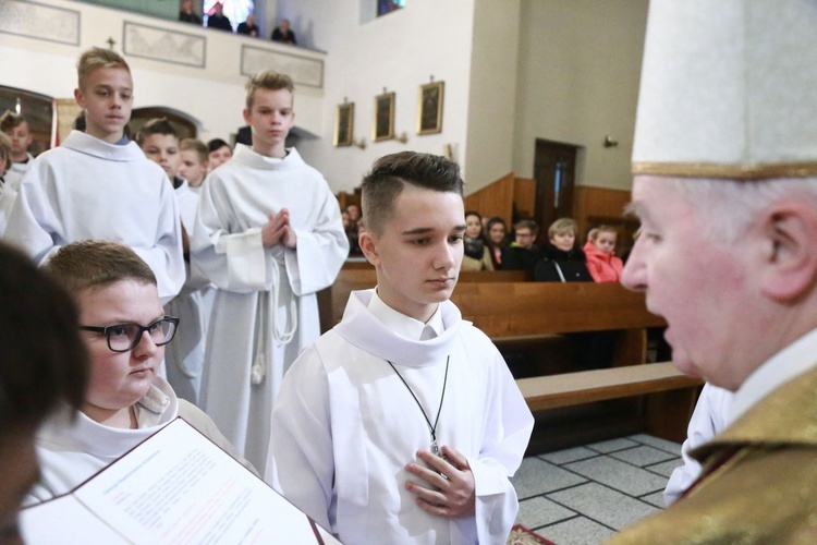 Błogosławieństwo lektorów w Zalasowej