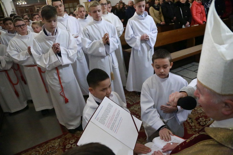 Błogosławieństwo lektorów w Zalasowej