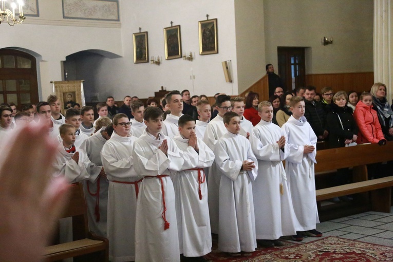 Błogosławieństwo lektorów w Zalasowej