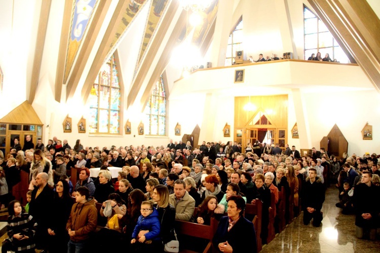 Cieniawa. Poświęcenie polichromii