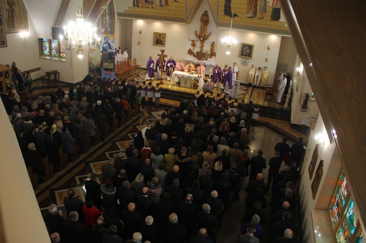 Cieniawa. Poświęcenie polichromii