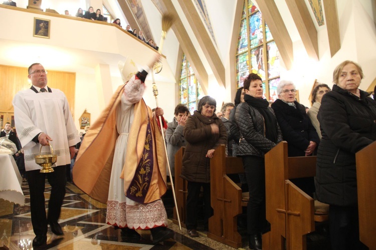 Cieniawa. Poświęcenie polichromii