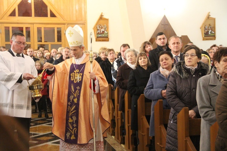 Cieniawa. Poświęcenie polichromii