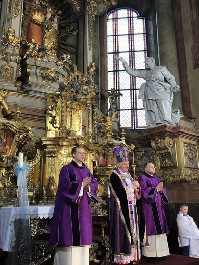 Instalacja trzech kanoników kapituły kłodzkiej