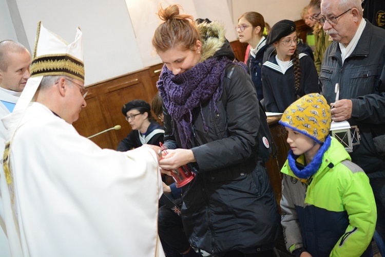 Betlejemskie Światło Pokoju w Opolu