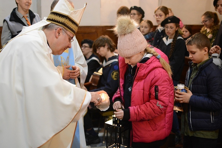 Betlejemskie Światło Pokoju w Opolu