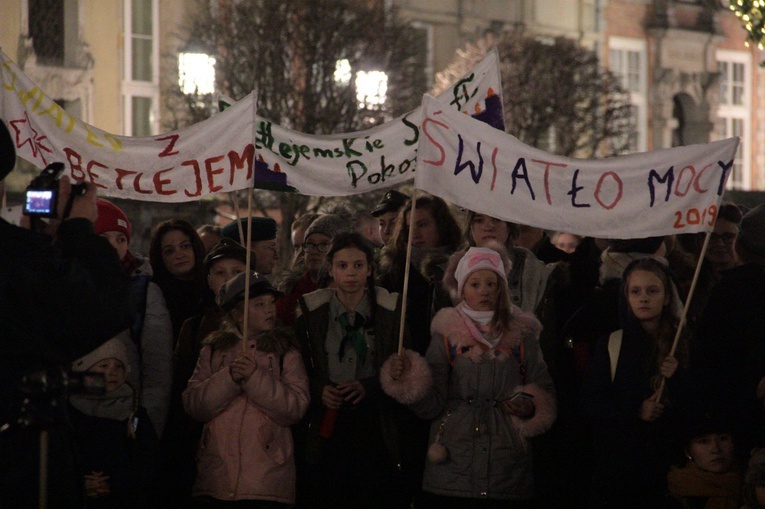 Betlejemskie Światło Pokoju w Gdańsku 2019