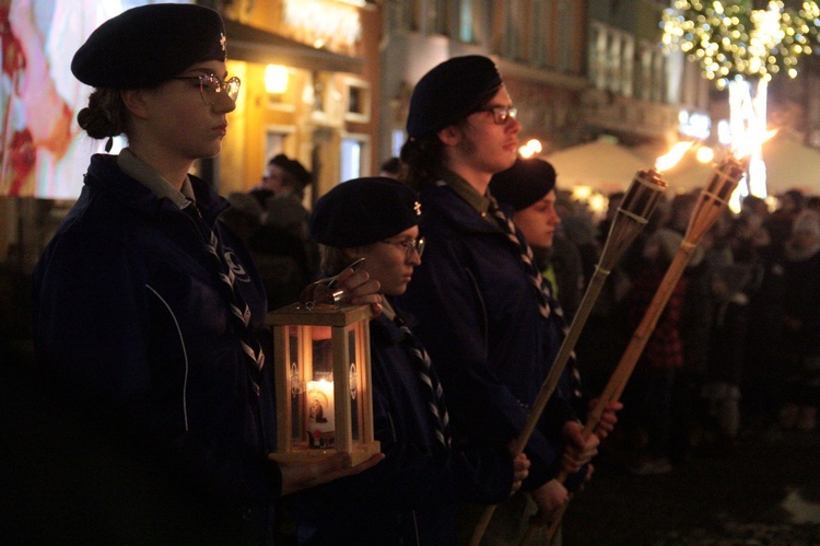 Betlejemskie Światło Pokoju w Gdańsku 2019