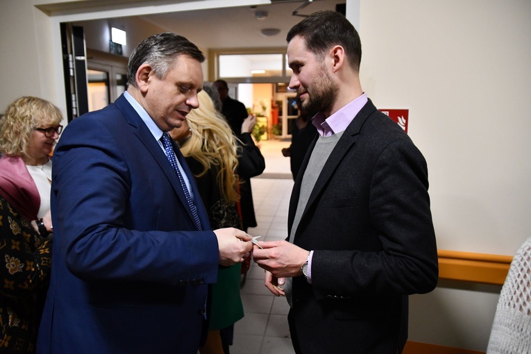 Spotkanie przedświąteczne w koszalińskim hospicjum