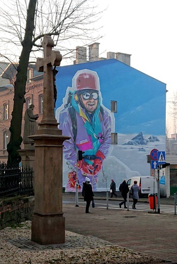 Jerzy Kukuczka ma swój mural 