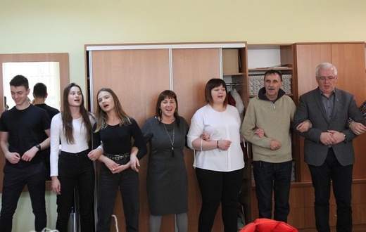 Licealiści KTK dla młodych z Ośrodka Szkolno-Wychowawczego w Żywcu