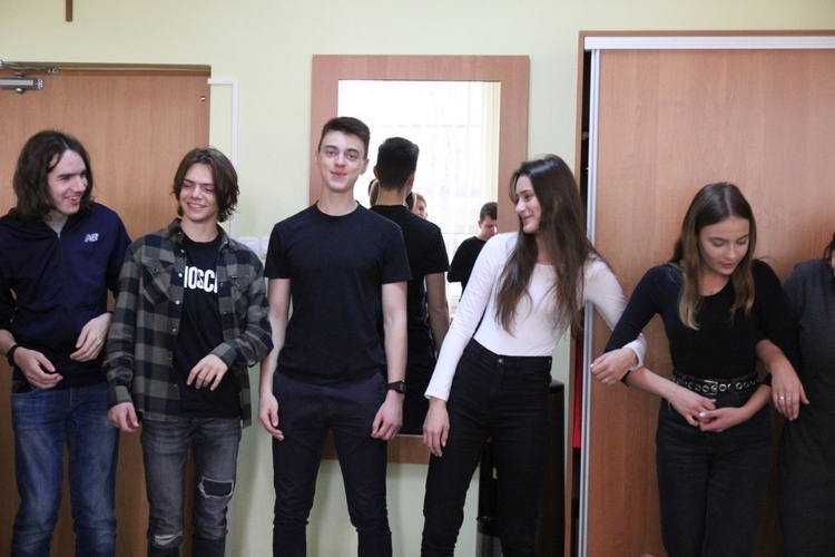 Licealiści KTK dla młodych z Ośrodka Szkolno-Wychowawczego w Żywcu