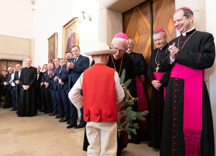 Spotkanie opłatkowe w katowickiej kurii