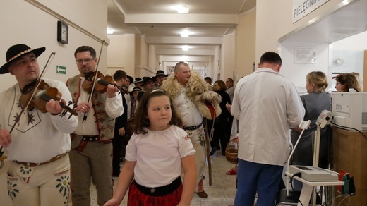 Pienińska kolęda w Szpitalu im. Dietla w Krakowie