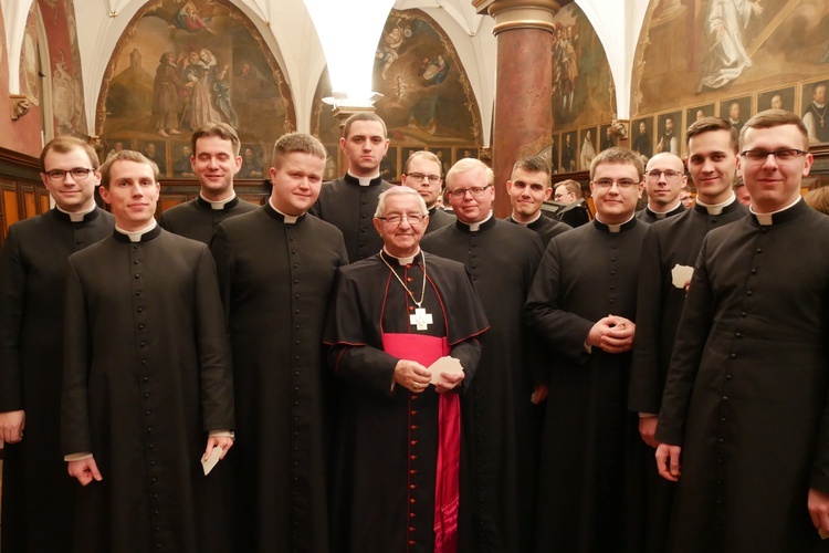 Spotkanie opłatkowe w Gdańskim Seminarium Duchownym