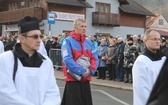 Ostatnie pożegnanie rodziny śp. Kaimów - ofiar wybuchu w Szczyrku