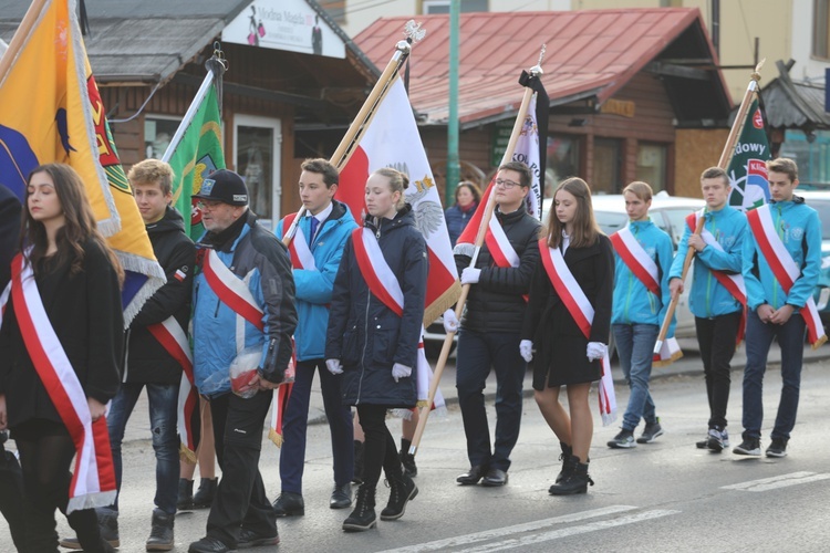 Ostatnie pożegnanie rodziny śp. Kaimów - ofiar wybuchu w Szczyrku