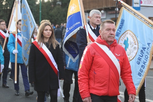 Ostatnie pożegnanie rodziny śp. Kaimów - ofiar wybuchu w Szczyrku