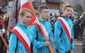 Ostatnie pożegnanie rodziny śp. Kaimów - ofiar wybuchu w Szczyrku