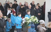 Ostatnie pożegnanie rodziny śp. Kaimów - ofiar wybuchu w Szczyrku