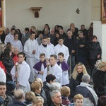 Ostatnie pożegnanie rodziny śp. Kaimów - ofiar wybuchu w Szczyrku