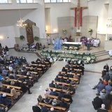 Ostatnie pożegnanie rodziny śp. Kaimów - ofiar wybuchu w Szczyrku