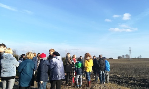 Mysłowice. Protest przeciwko budowie elektrowni fotowoltaicznej