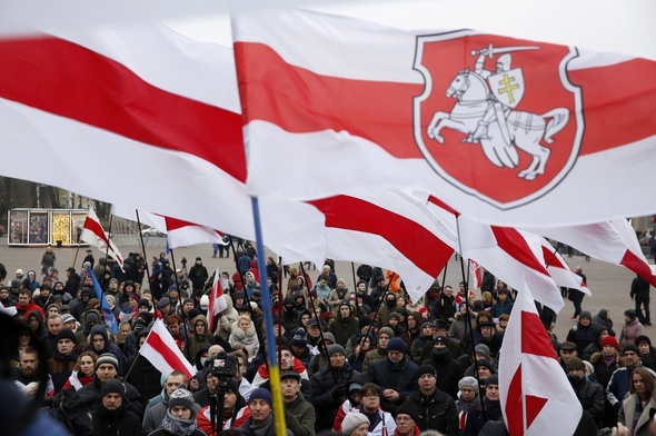 "Nie chcemy być kolonią Rosji" - w Mińsku czwarty protest przeciwko integracji Białorusi z Rosją