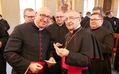 Kapłański opłatek z abp. Sławojem Leszkiem Głódziem, metropolitą gdańskim, to przedświąteczna tradycja gdańskiego prezbiteriatu.