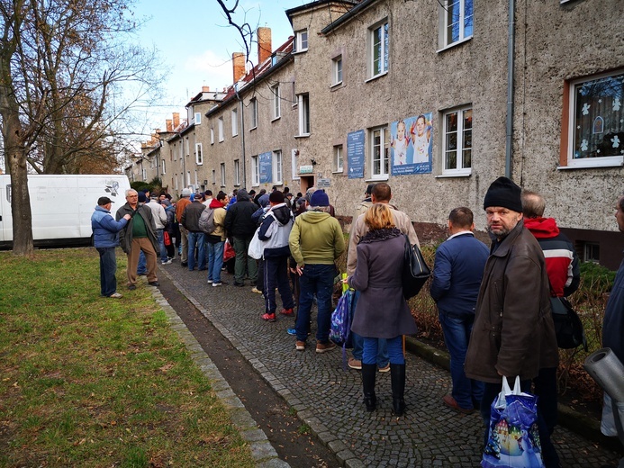 Wigilia w jadłodajni Sancta Familia