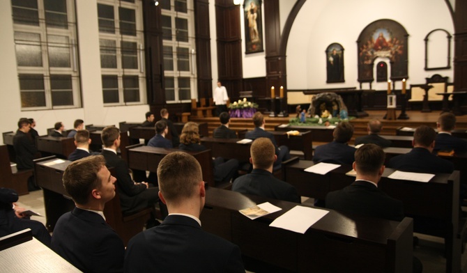 Wigilia w śląskim seminarium 