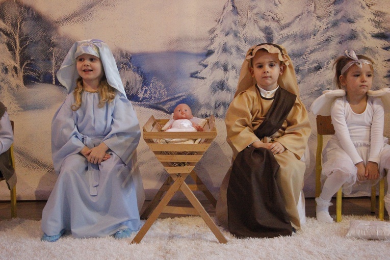 Jasełka w sochaczewskim przedszkolu - "Biedronki"