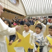 Głośny dialog Franciszka z dziećmi z watykańskiego ambulatorium