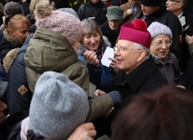 Na krakowskim Rynku Głównym odbył się coroczny opłatek prezydencki