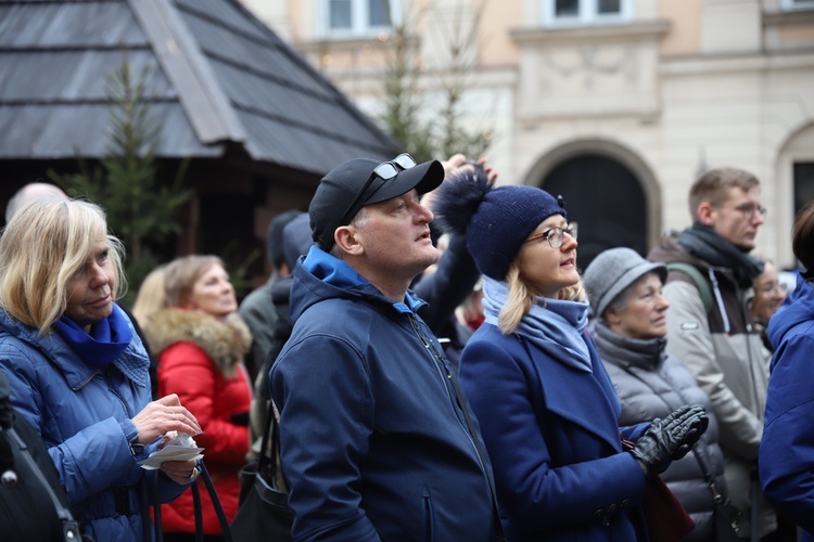 Spotanie opłatkowe na Rynku Głównym 2019