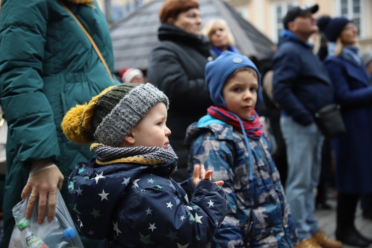 Spotanie opłatkowe na Rynku Głównym 2019