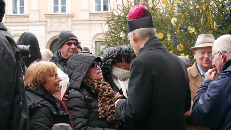 Spotanie opłatkowe na Rynku Głównym 2019