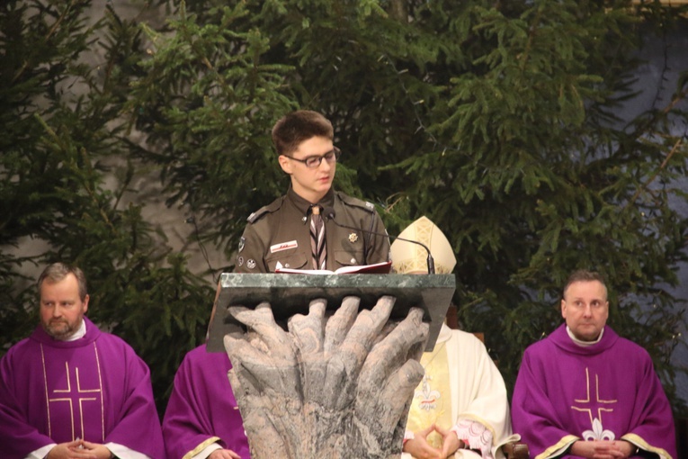 Harcerski opłatek w Gdańsku-Matemblewie
