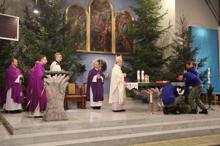 Harcerski opłatek w Gdańsku-Matemblewie