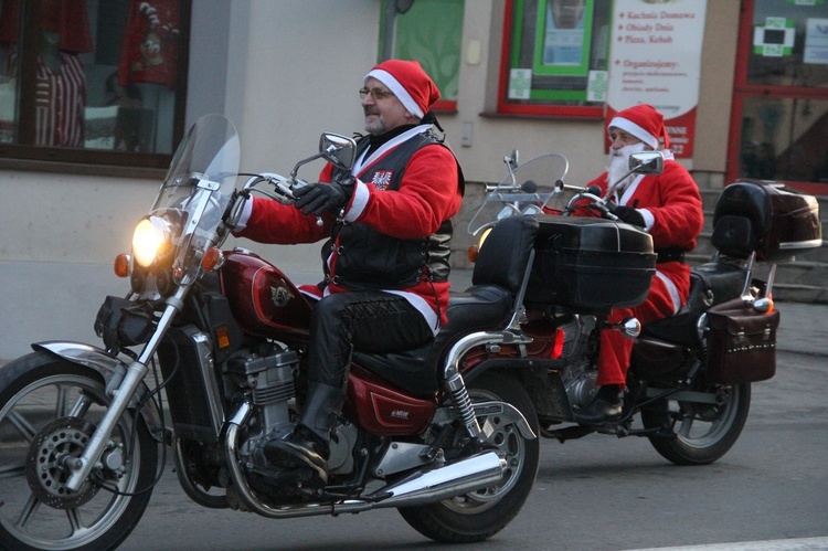 Wigilia na bobowskim rynku