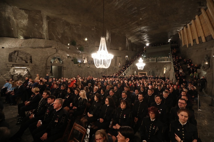 Górnicza Pasterka w Wieliczce 2019