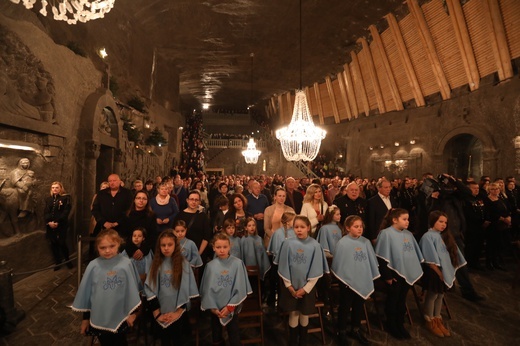 Górnicza Pasterka w Wieliczce 2019