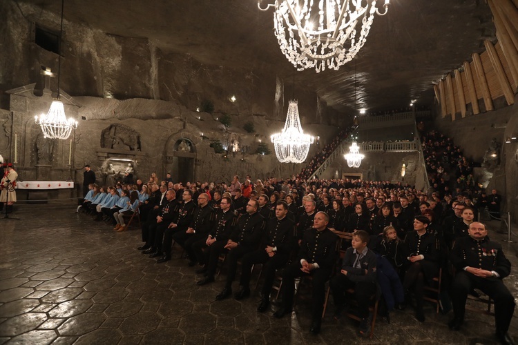 Górnicza Pasterka w Wieliczce 2019