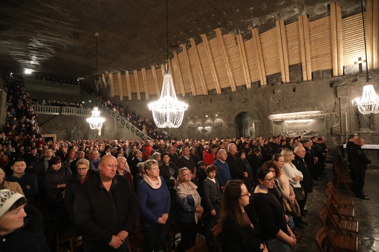 Górnicza Pasterka w Wieliczce 2019