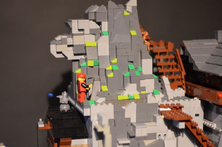 Szopka z klocków lego