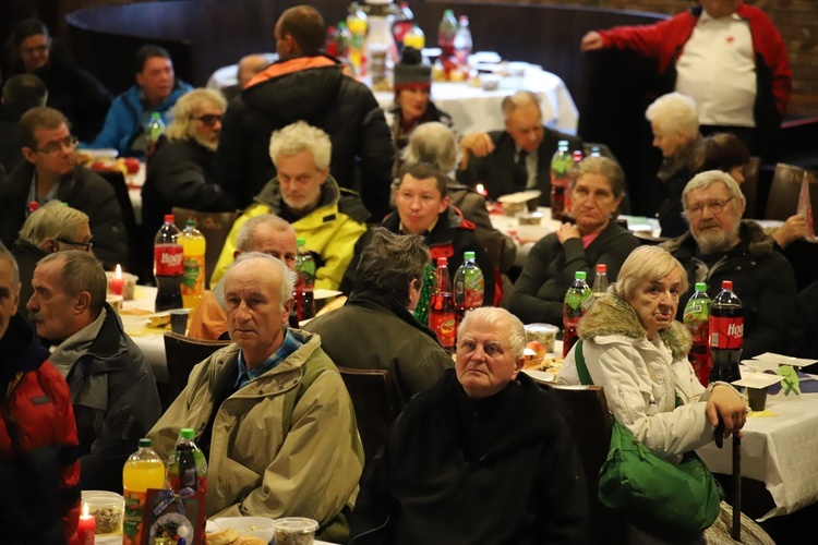 Wigilia dla osób najuboższych, bezdomnych i samotnych Caritas 2019